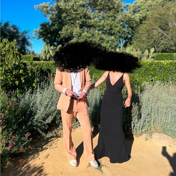 Black Lulus dress - bridesmaid dress - Picture 2 of 2